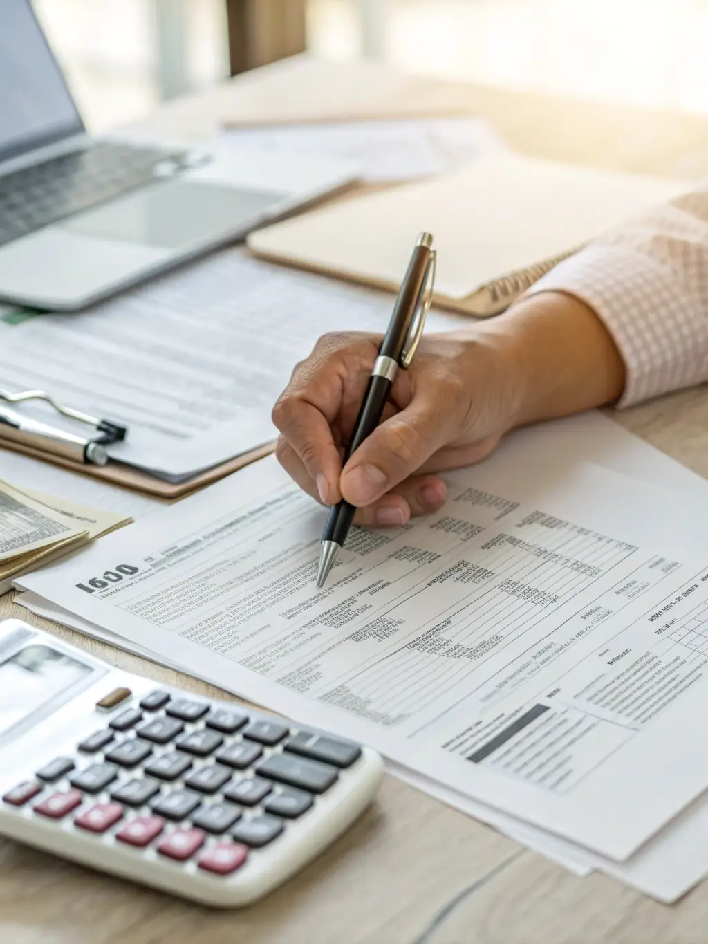 A close-up of a VAT registration form being filled out, symbolizing VAT registration services.